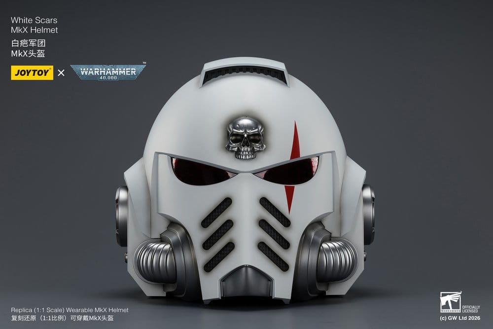 Warhammer 40,000 Helmet White Scars MkX 30 cm