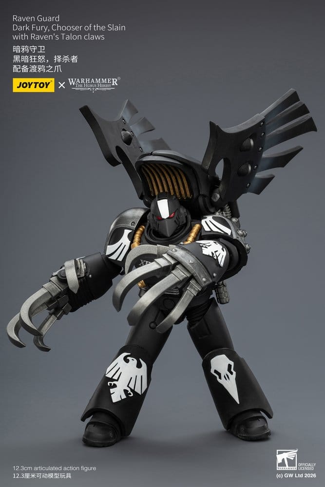 Warhammer 40,000 Action Figure Raven Guard Dark Fury, Chooser of the Slain 12 cm - Joy Toy (CN) Action Figures