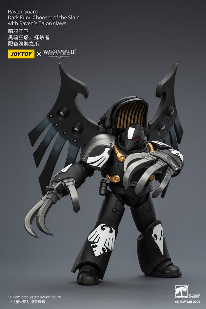 Warhammer 40,000 Action Figure Raven Guard Dark Fury, Chooser of the Slain 12 cm - Joy Toy (CN) Action Figures