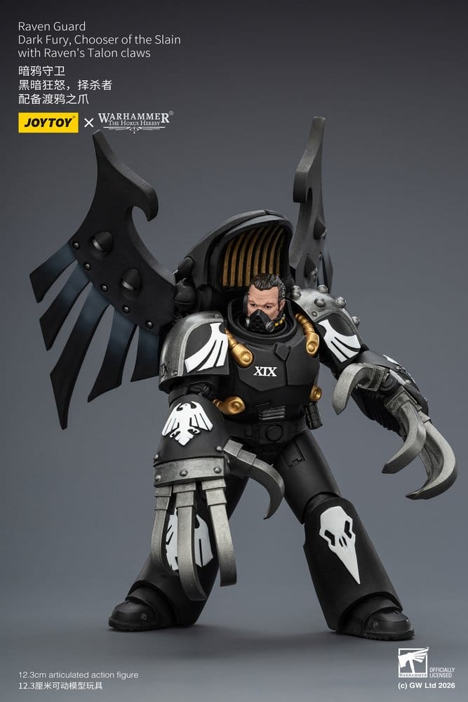 Warhammer 40,000 Action Figure Raven Guard Dark Fury, Chooser of the Slain 12 cm - Joy Toy (CN) Action Figures
