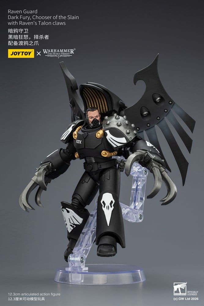 Warhammer 40,000 Action Figure Raven Guard Dark Fury, Chooser of the Slain 12 cm - Joy Toy (CN) Action Figures