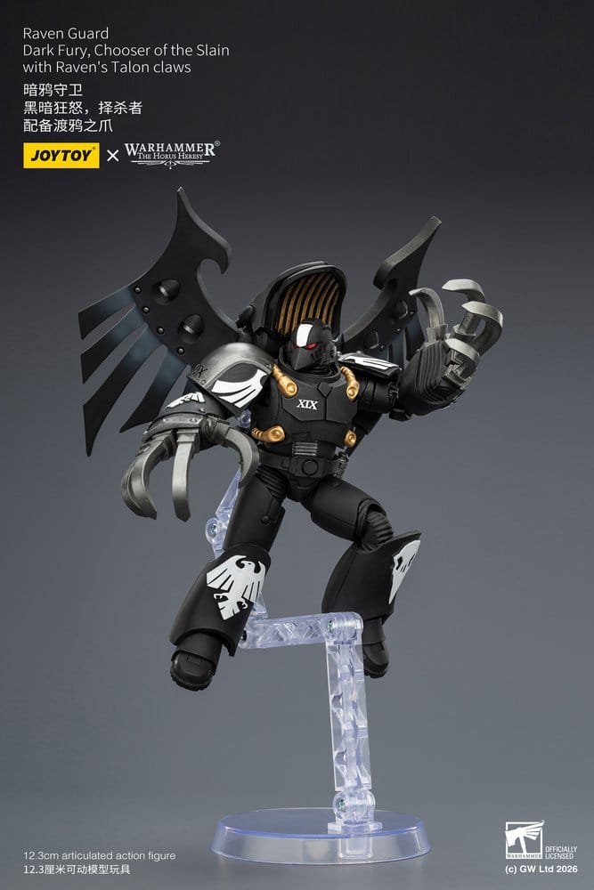 Warhammer 40,000 Action Figure Raven Guard Dark Fury, Chooser of the Slain 12 cm - Joy Toy (CN) Action Figures