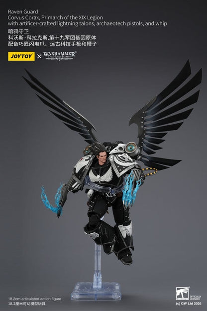Warhammer 40,000 Action Figure Raven Guard Corvus Corax, Primarch of the XIX Legion 18 cm - Joy Toy (CN) Action Figures