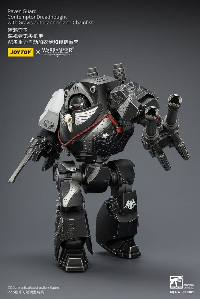 Warhammer 40,000 Action Figure Raven Guard Contemptor Dreadnought 23 cm - Joy Toy (CN) Action Figures