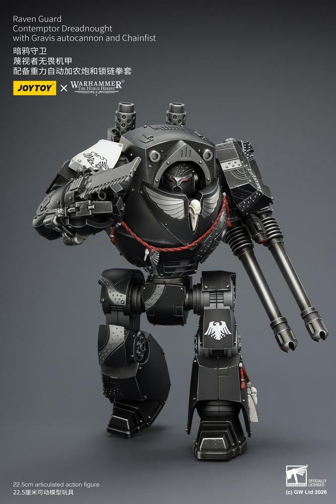 Warhammer 40,000 Action Figure Raven Guard Contemptor Dreadnought 23 cm - Joy Toy (CN) Action Figures