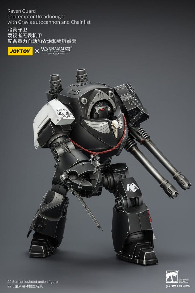Warhammer 40,000 Action Figure Raven Guard Contemptor Dreadnought 23 cm - Joy Toy (CN) Action Figures