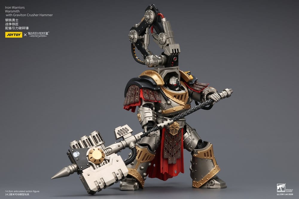Warhammer The Horus Heresy Action Figure Iron Warriors Warsmith 14 cm - Joy Toy Action Figures