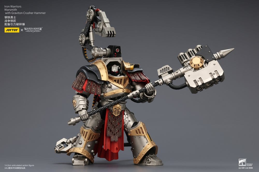 Warhammer The Horus Heresy Action Figure Iron Warriors Warsmith 14 cm - Joy Toy Action Figures