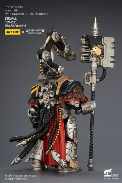 Warhammer The Horus Heresy Action Figure Iron Warriors Warsmith 14 cm - Joy Toy Action Figures