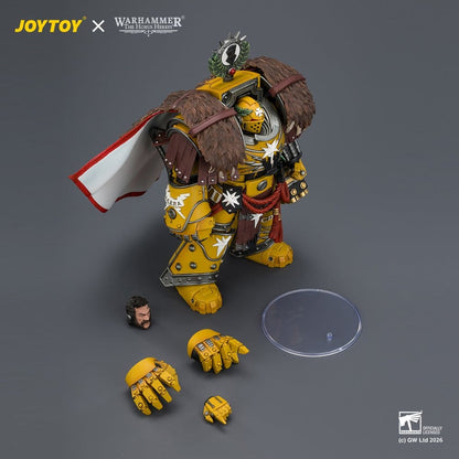 Warhammer Action Figure Imperial Fists Lord Castellan Evander Garrius, The Tyrant of Cthonia 14 cm - Joy Toy Action Figures
