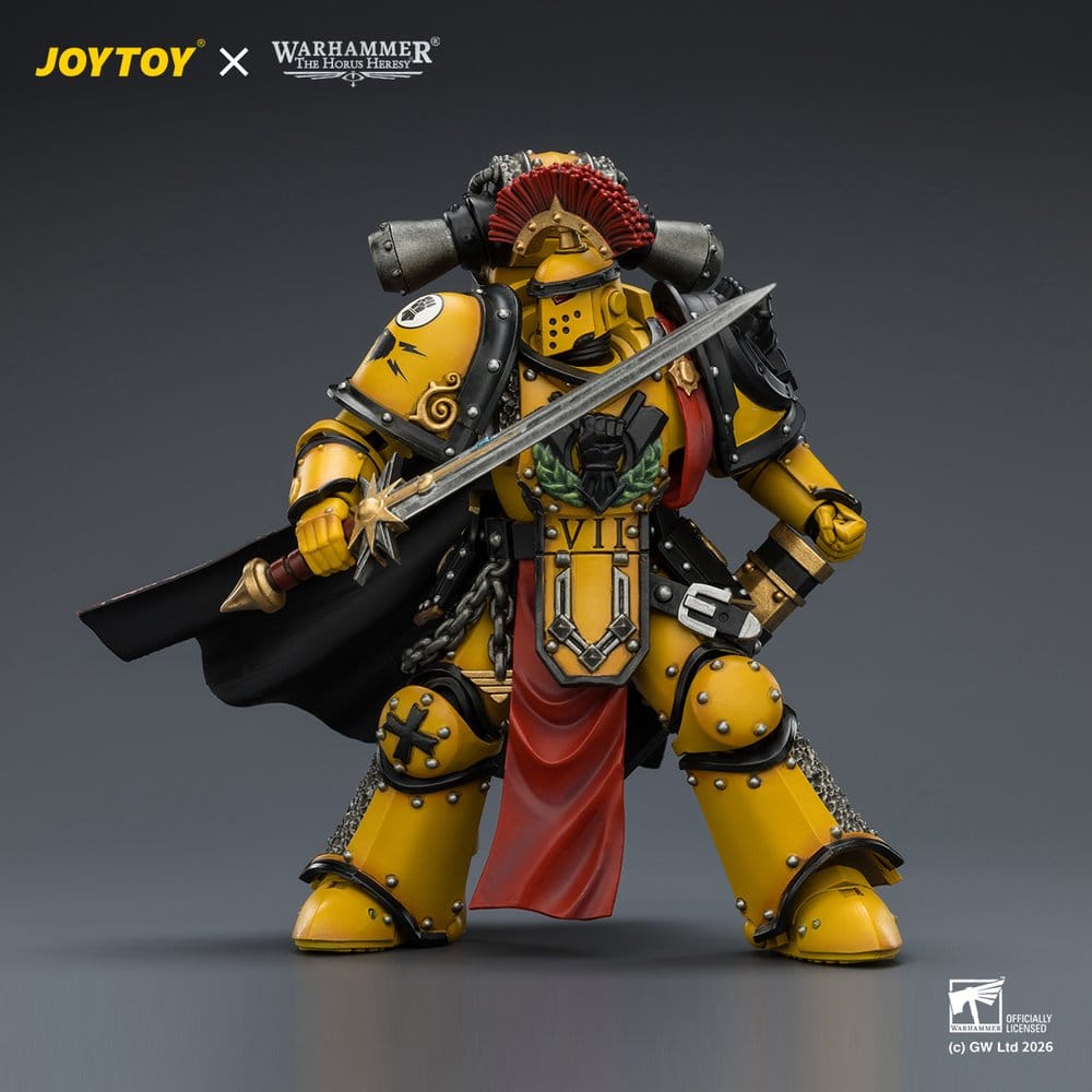 Warhammer Action Figure Imperial Fists Legion Praetor in Mk III Armour 13 cm - Joy Toy Action Figures