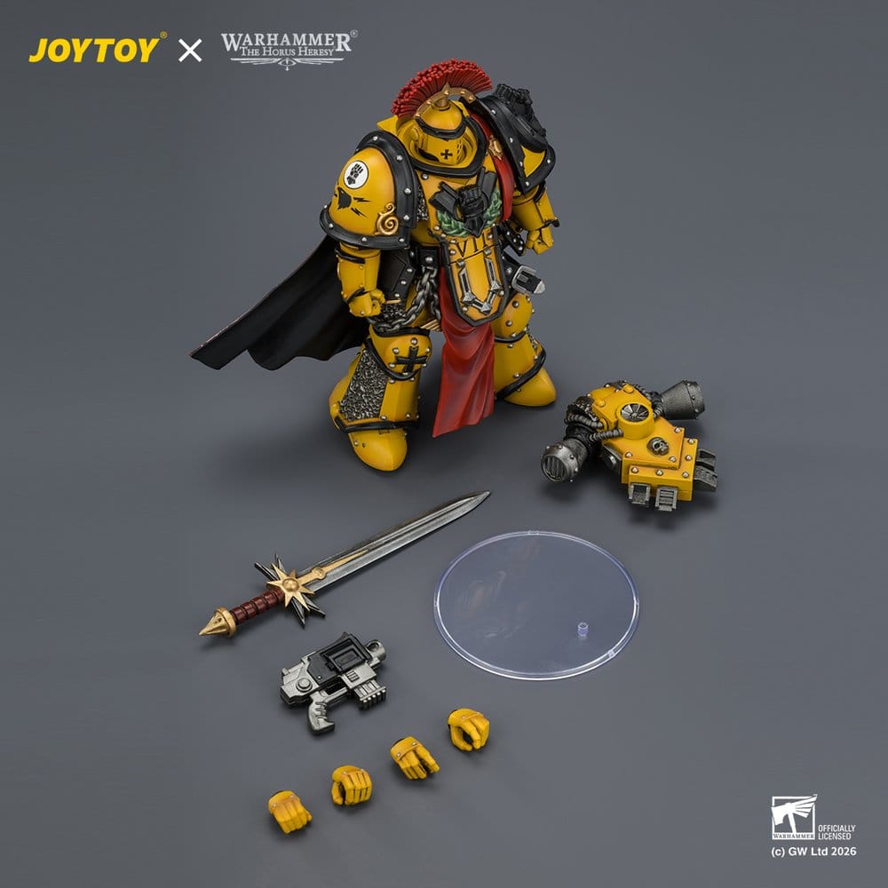 Warhammer Action Figure Imperial Fists Legion Praetor in Mk III Armour 13 cm - Joy Toy Action Figures