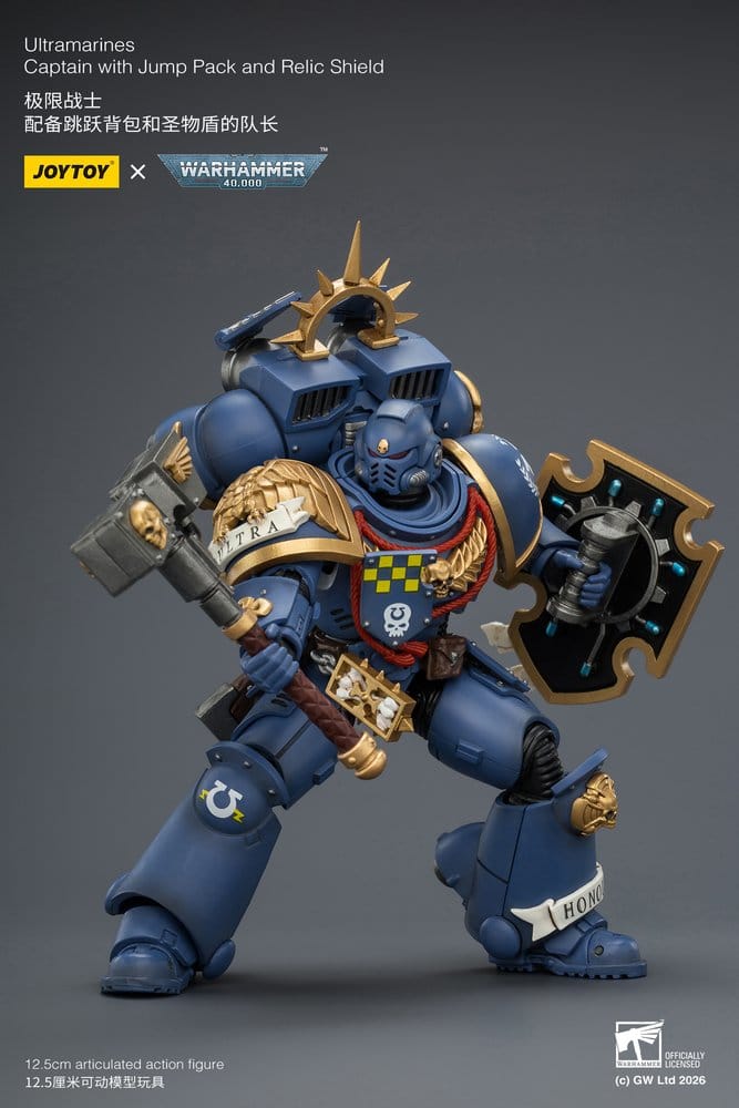 Warhammer Action Figure Ultramarines Captain 13 cm - Joy Toy Action Figures