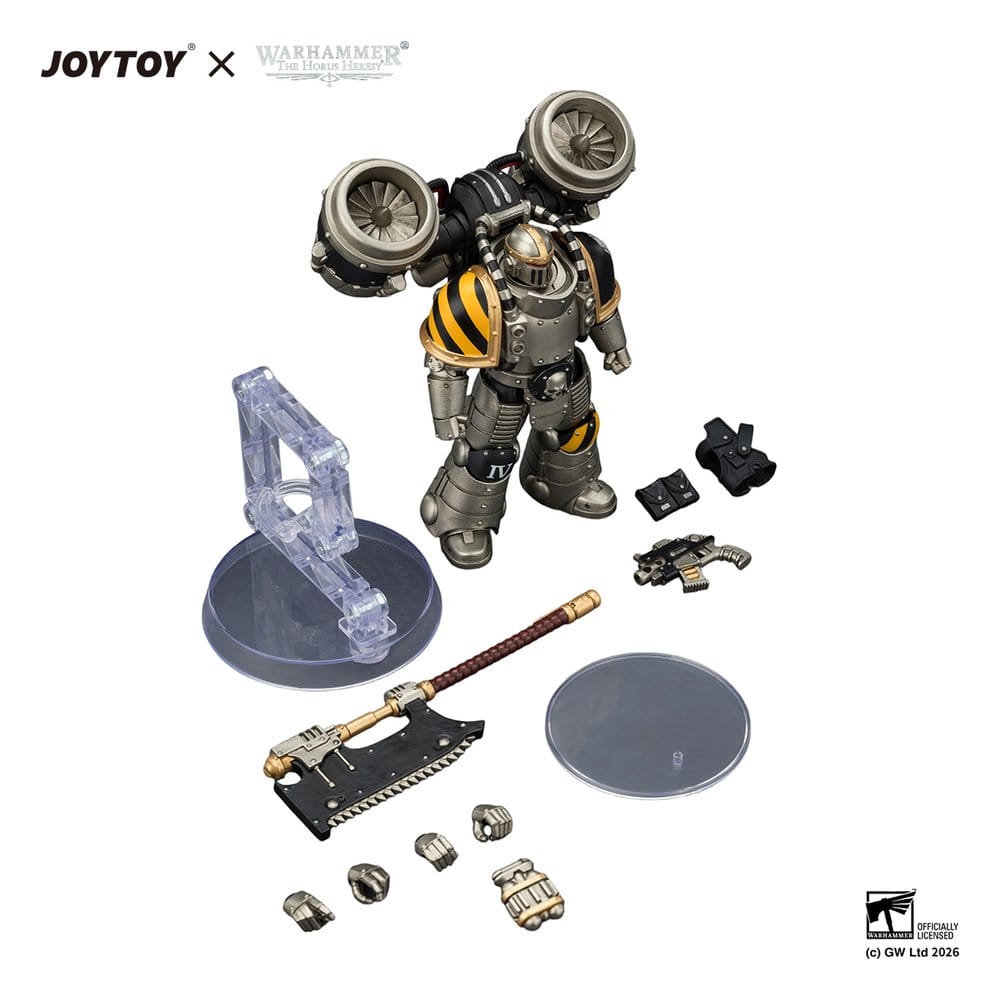 Warhammer The Horus Heresy Action Figure Iron Warriors MkII Assault Legionary 2 12 cm - Joy Toy Action Figures