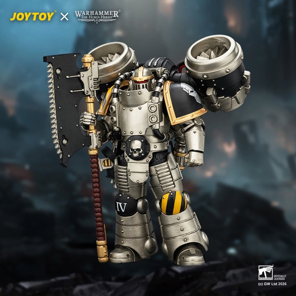 Warhammer The Horus Heresy Action Figure Iron Warriors MkII Assault Legionary 2 12 cm - Joy Toy Action Figures