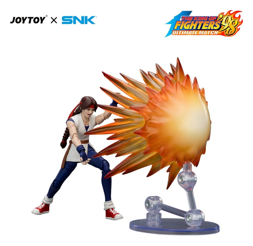 The King of Fighters '98 Ultimate Match Action Figure Yuri Sakazaki (Art of Fighting Team) 12 cm - Joy Toy Action Figures
