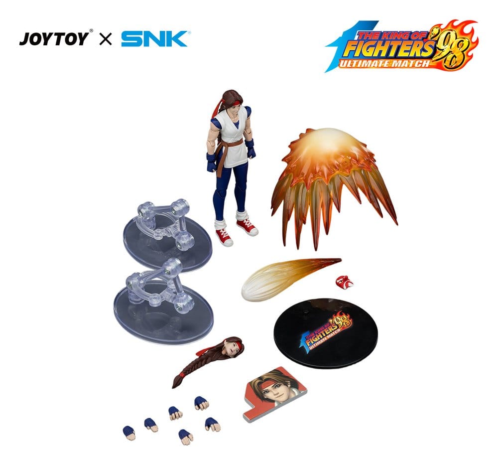 The King of Fighters '98 Ultimate Match Action Figure Yuri Sakazaki (Art of Fighting Team) 12 cm - Joy Toy Action Figures