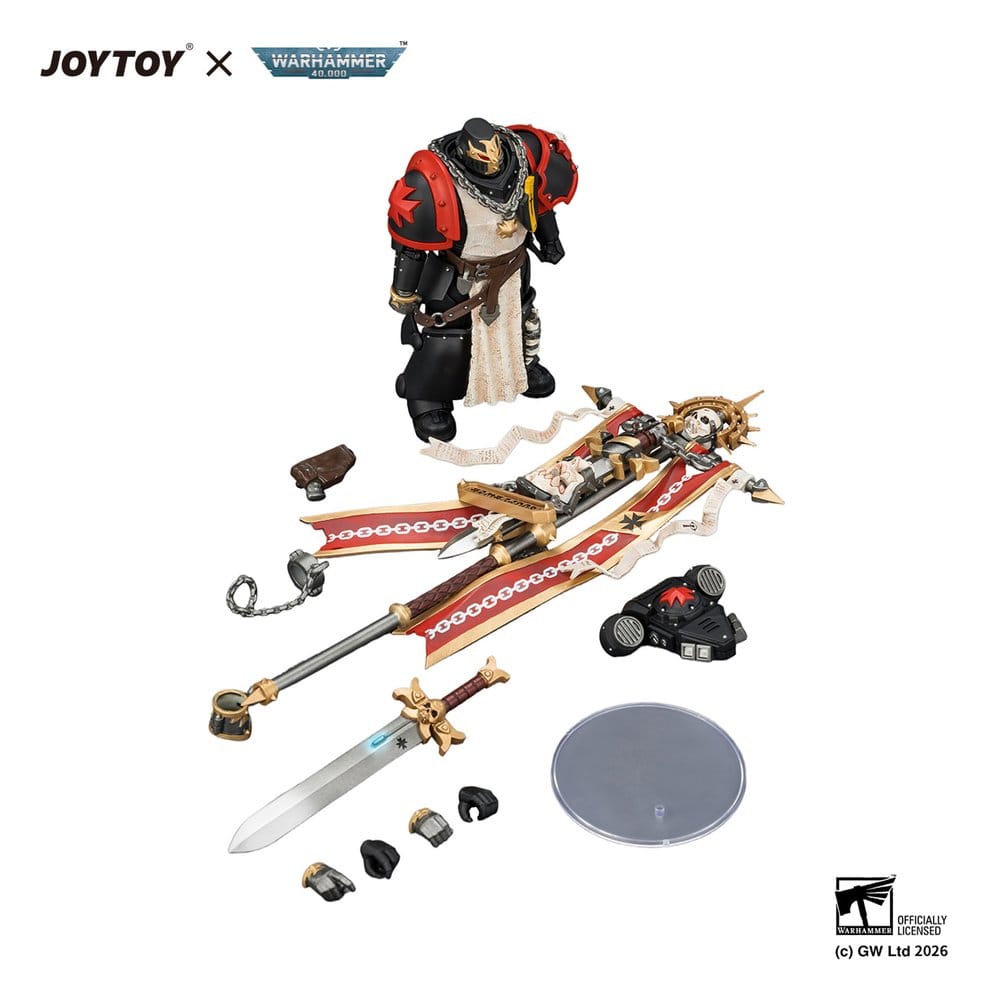 Warhammer Action Figure Black Templars Crusader Ancient 12 cm - Joy Toy (CN) Action Figures
