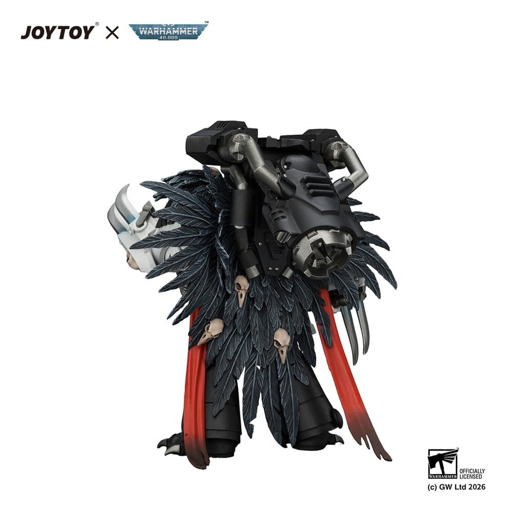 Warhammer Action Figure Raven Guard Chapter Master Aethon Shaan 13 cm - Joy Toy (CN) Action Figures