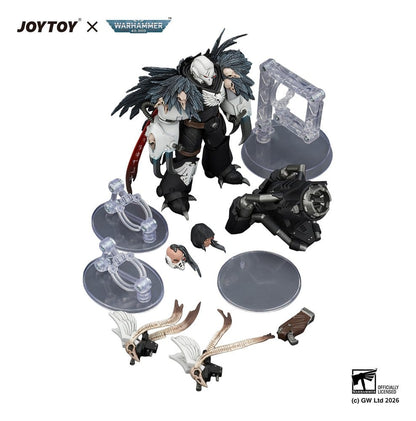 Warhammer Action Figure Raven Guard Chapter Master Aethon Shaan 13 cm - Joy Toy (CN) Action Figures