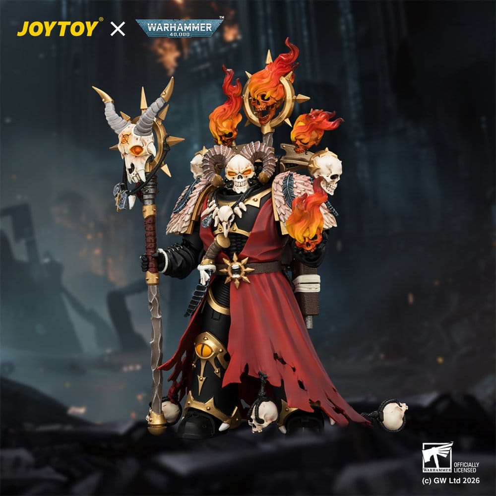 Warhammer Action Figure Black Legion Master of Possession 13 cm - Joy Toy (CN) Action Figures