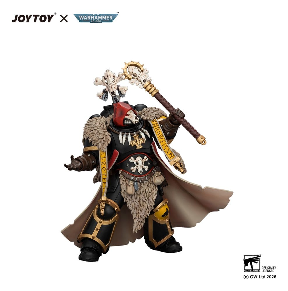Warhammer Action Figure Space Wolves Wolf Priest 12 cm - Joy Toy (CN) Action Figures