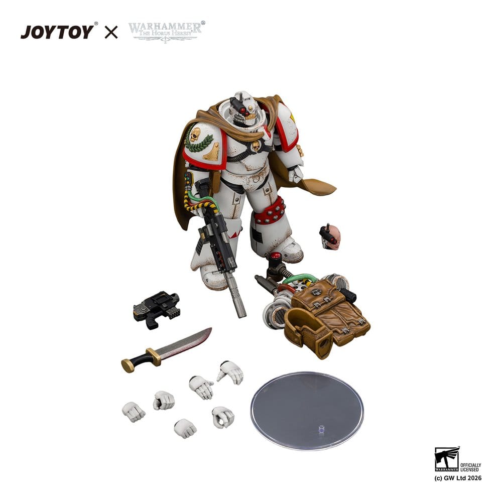Warhammer The Horus Heresy White Scars Legion Vigilator Action Figure 12 cm - Joy Toy (CN) Action Figures