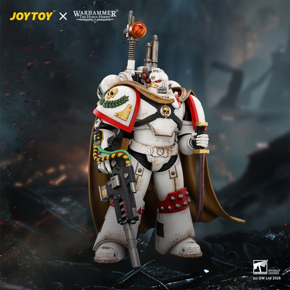 Warhammer The Horus Heresy White Scars Legion Vigilator Action Figure 12 cm - Joy Toy (CN) Action Figures