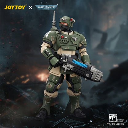 Warhammer Action Figure Astra Militarum Kasrkin 4 with Plasma Gun - Joy Toy Action Figures
