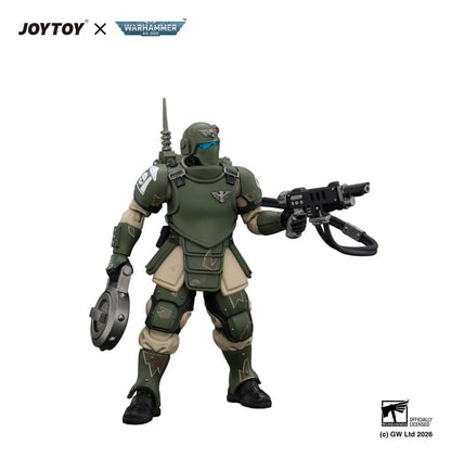 Warhammer Action Figure Astra Militarum Kasrkin 6 with Hot-shot Laspistol - Joy Toy Action Figures