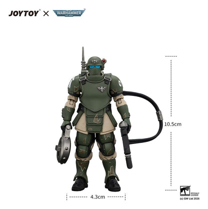 Warhammer Action Figure Astra Militarum Kasrkin 6 with Hot-shot Laspistol - Joy Toy Action Figures