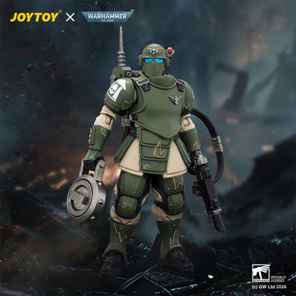 Warhammer Action Figure Astra Militarum Kasrkin 6 with Hot-shot Laspistol - Joy Toy Action Figures