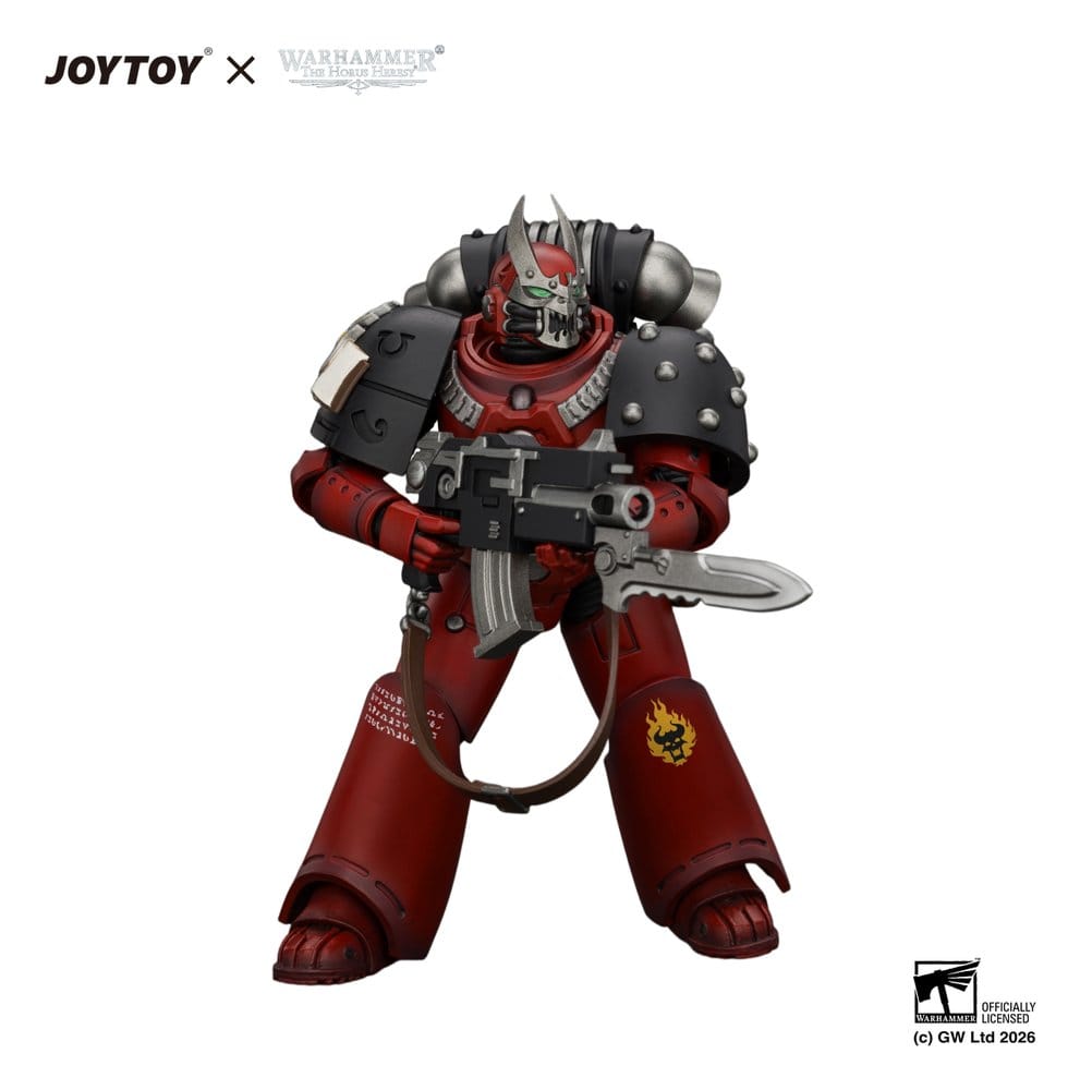 Warhammer The Horus Heresy Action Figure Word Bearers MkVI Tactical Sergeant - Joy Toy Action Figures
