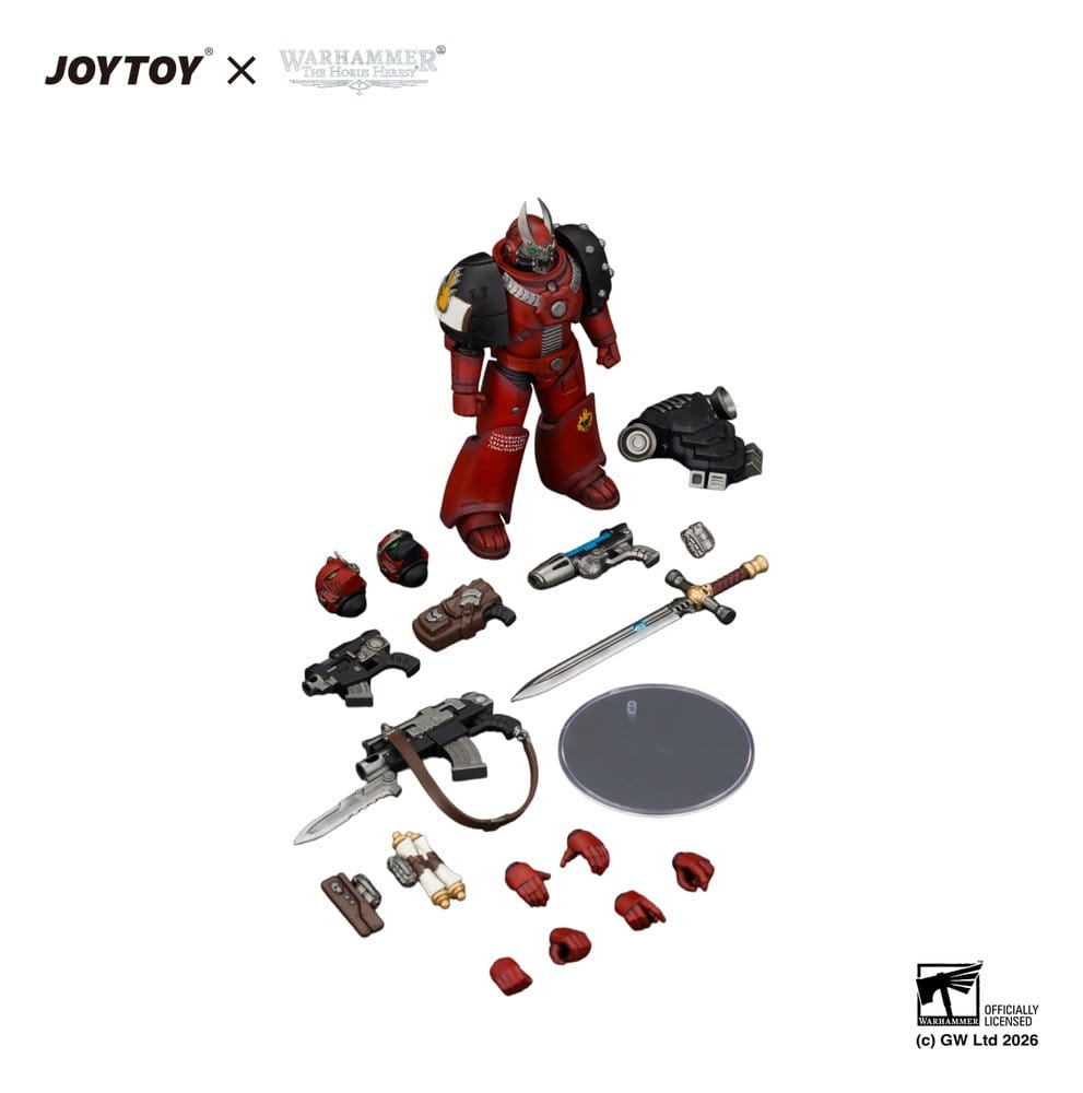 Warhammer The Horus Heresy Action Figure Word Bearers MkVI Tactical Sergeant - Joy Toy Action Figures
