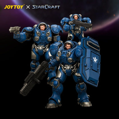 StarCraft Figure Set Terran Marine - Joy Toy Mini Figures
