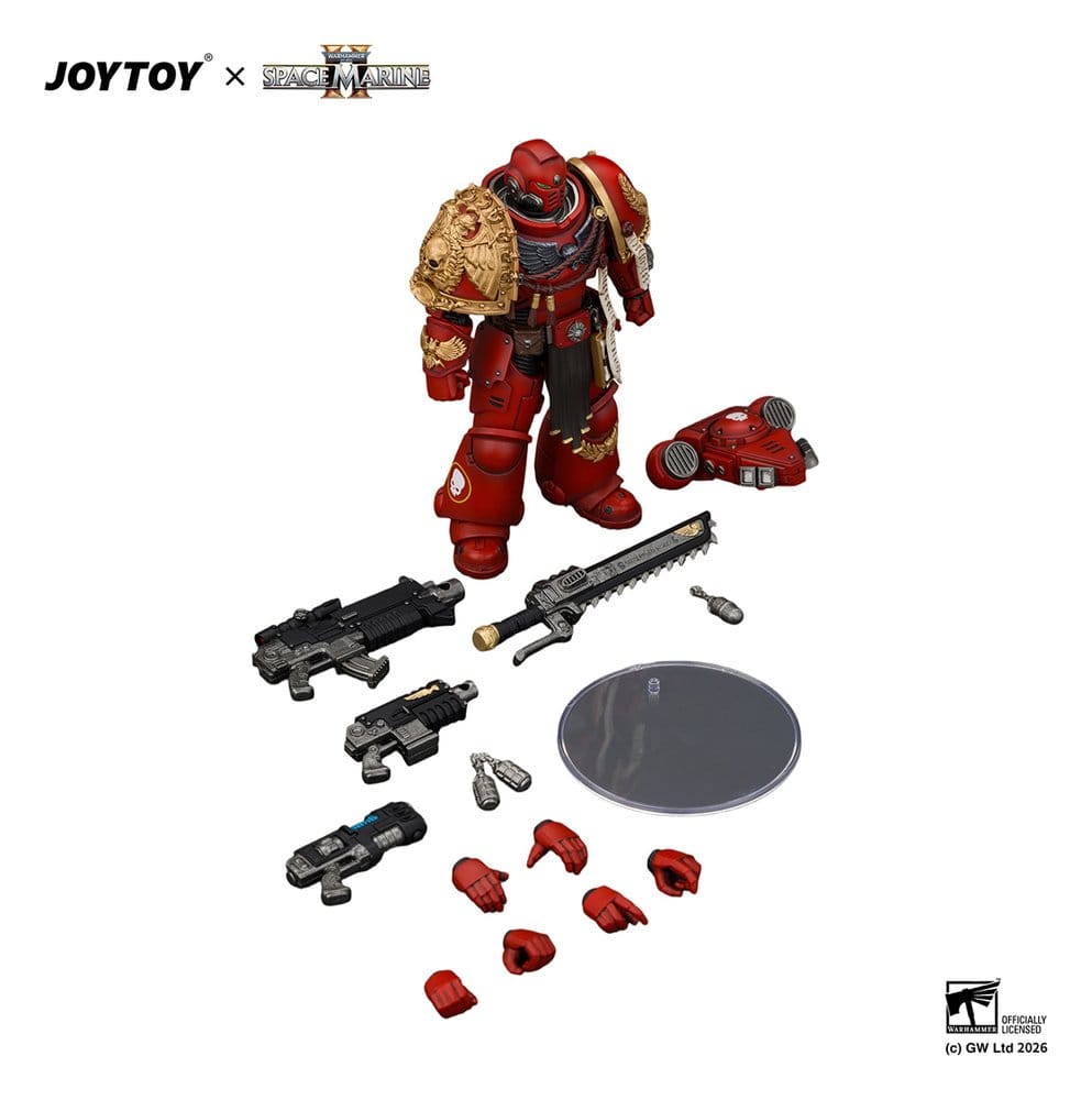 Space Marine Game Edition Action Figure Blood Angels Veteran - Joy Toy Action Figures