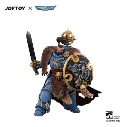 Space Marine Action Figure Space Wolves Wolf Guard Battle Leader - Joy Toy Action Figures