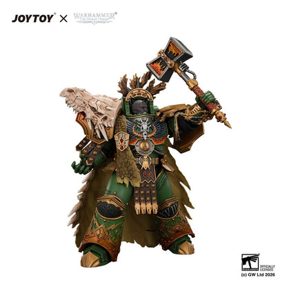 Joy Toy Warhammer Action Figure Salamanders Vulkan, Primarch of the XVIIIth Legion - product gallery image 2 of 4