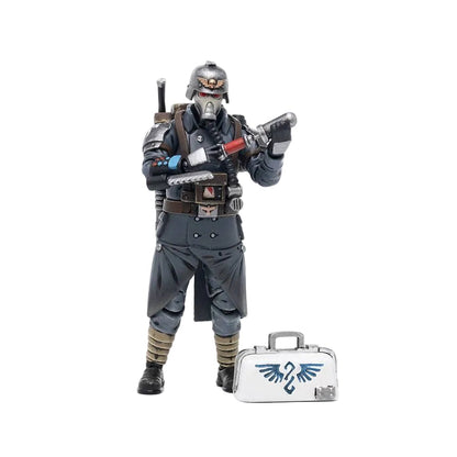 Warhammer 40k Action Figure 1/18 Death Korps of Krieg Veteran Squad Guardsman Medic - Joy Toy Action Figures