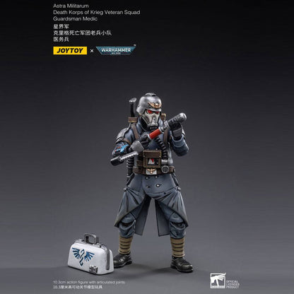 Warhammer 40k Action Figure 1/18 Death Korps of Krieg Veteran Squad Guardsman Medic - Joy Toy Action Figures