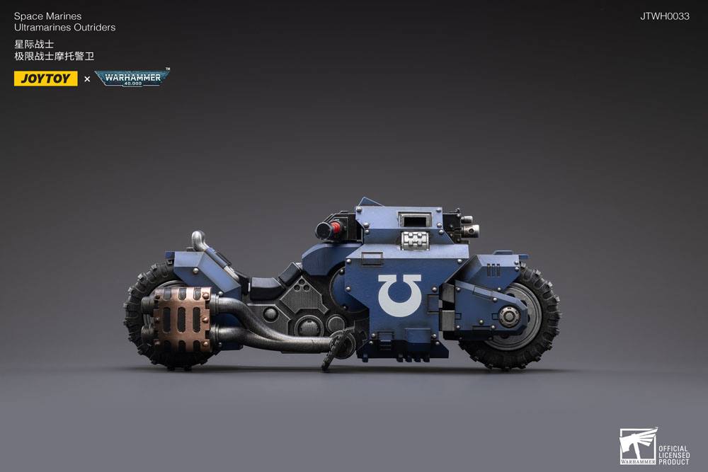 Warhammer 40k Vehicle 1/18 Ultramarines Outrider Bike 22 cm - Joy Toy (CN) Action figures