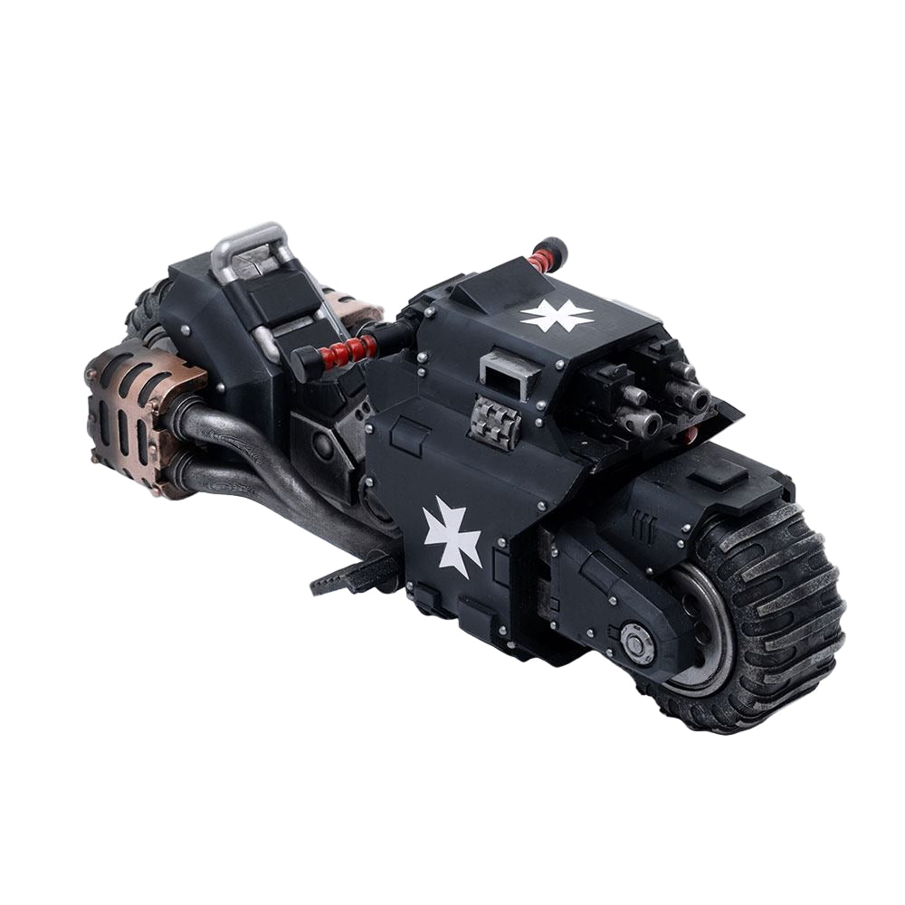 Warhammer 40k Vehicle 1/18 Black Templars Outrider Bike 22 cm - Joy Toy (CN) Action figures
