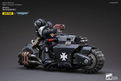 Warhammer 40k Vehicle 1/18 Black Templars Outrider Bike 22 cm - Joy Toy (CN) Action figures