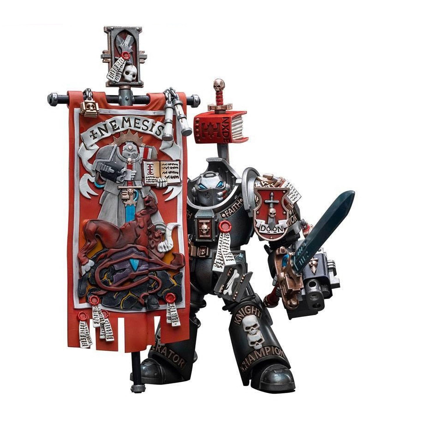 Warhammer 40k Action Figure 1/18 Grey Knights Terminator Retius Akantar 13 cm - Joy Toy Action Figures