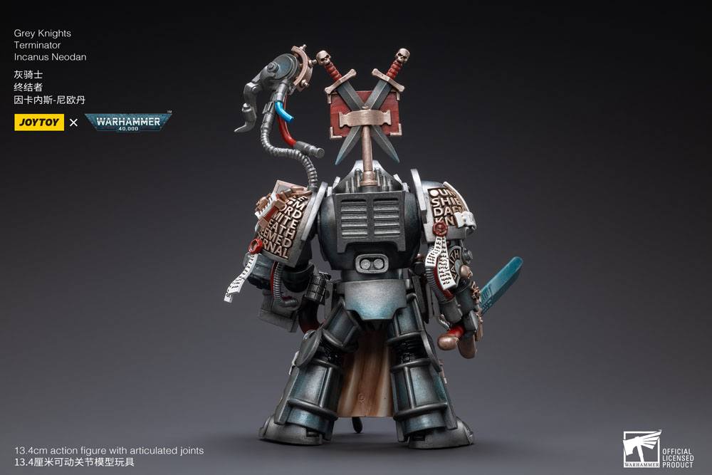 Warhammer 40k Action Figure 1/18 Grey Knights Terminator Incanus Neodan 13 cm - Joy Toy Action Figures