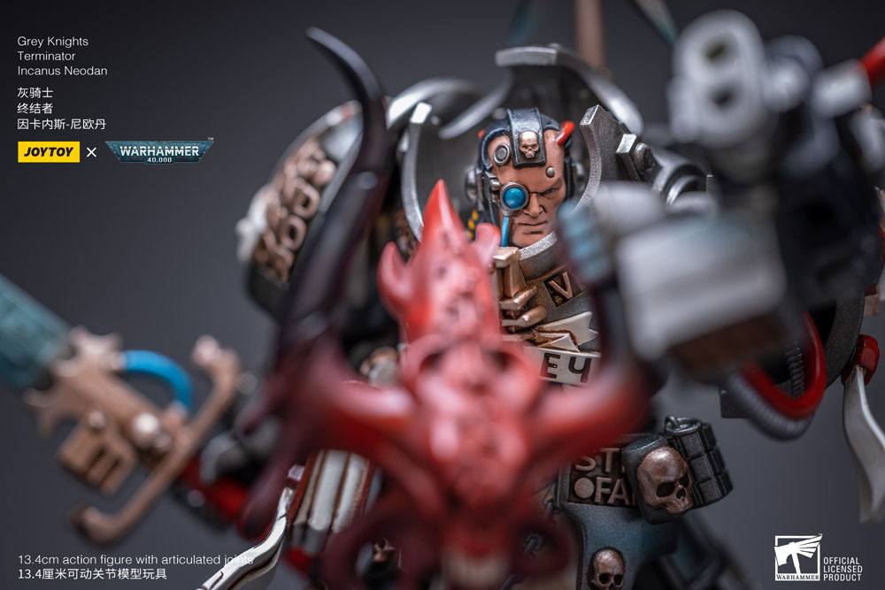 Warhammer 40k Action Figure 1/18 Grey Knights Terminator Incanus Neodan 13 cm - Joy Toy Action Figures