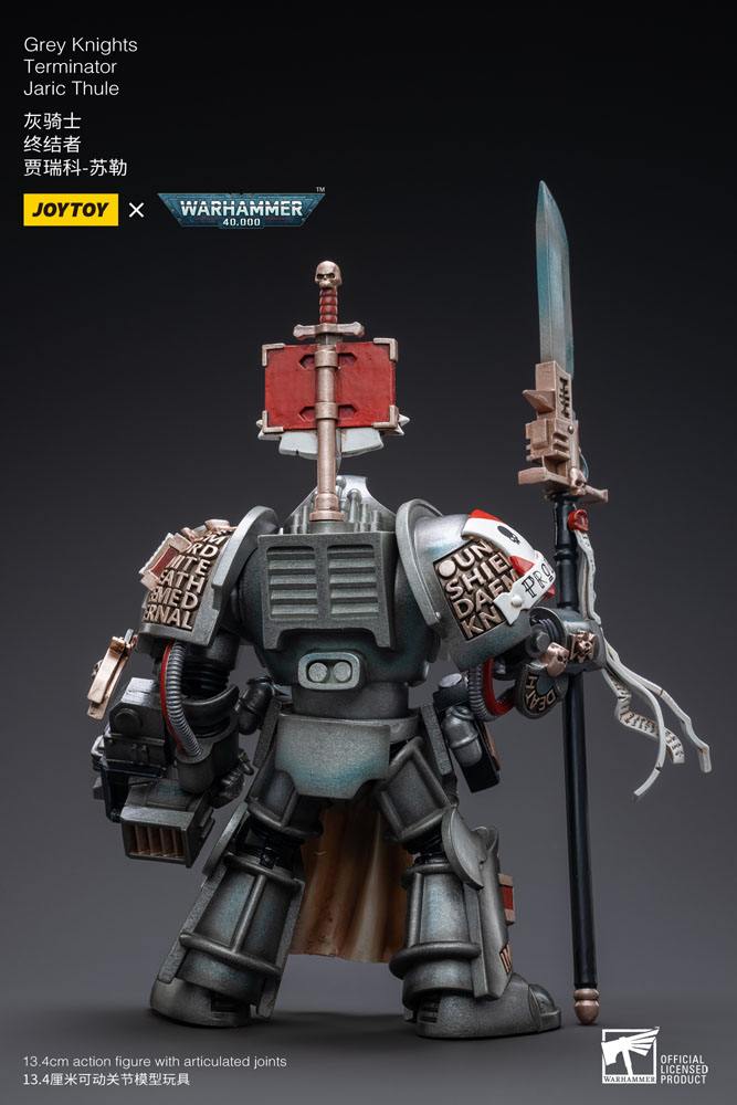Warhammer 40k Action Figure 1/18 Grey Knights Terminator Jaric Thule 13 cm - Joy Toy Action Figures