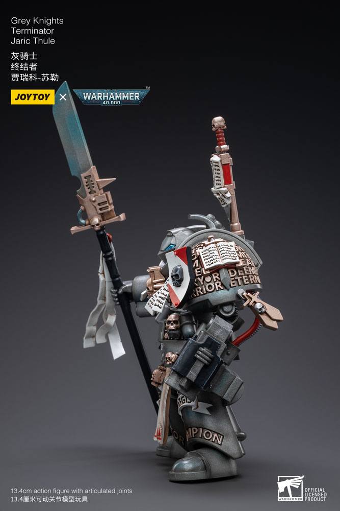 Warhammer 40k Action Figure 1/18 Grey Knights Terminator Jaric Thule 13 cm - Joy Toy Action Figures