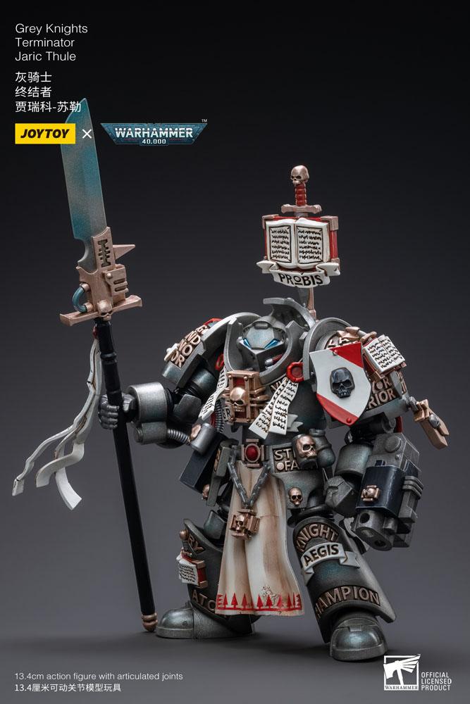 Warhammer 40k Action Figure 1/18 Grey Knights Terminator Jaric Thule 13 cm - Joy Toy Action Figures