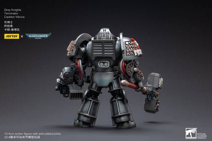 Warhammer 40k Action Figure 1/18 Grey Knights Terminator Caddon Vibova 13 cm - Joy Toy Action Figures